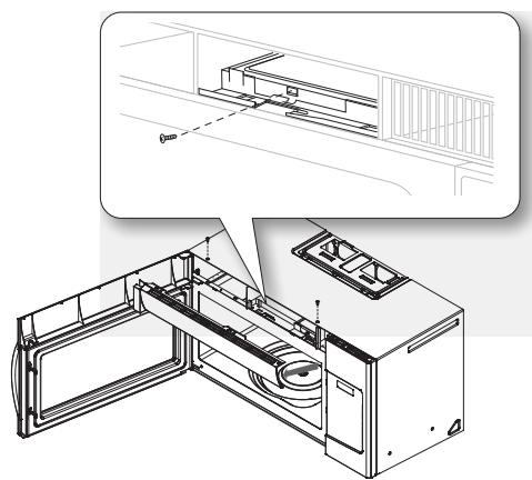 SAMSUNG SMH1816S - REPLACING THE OVEN LIGHT - 1