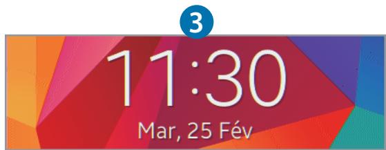 SAMSUNG GEAR FIT - Volets de l'écran d'accueil - 3