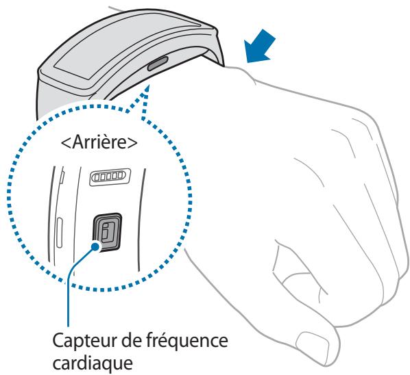 SAMSUNG GEAR FIT - Mettre la Gear Fit en place - 1