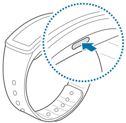 SAMSUNG GEAR FIT - Allumer et éteindre la Gear Fit - 1