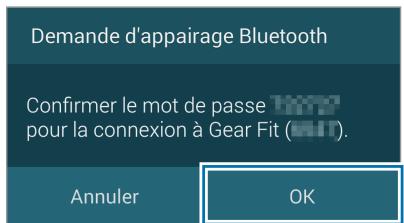 SAMSUNG GEAR FIT - Connector la Gear Fit à un appareil mobile - 3