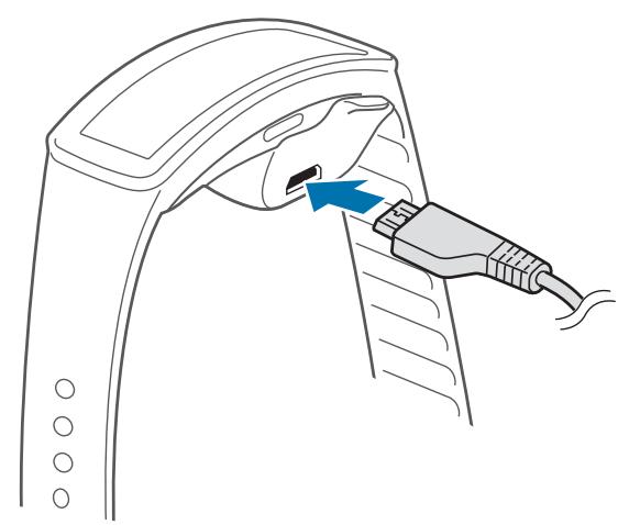 SAMSUNG GEAR FIT - Fixer l'appareil sur le bracelet - 7