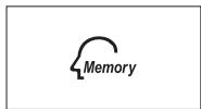 SAMSUNG SENSOR - Utilisation de la fonction de mémoire - 1