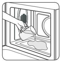 SAMSUNG CQ1570U - Utilisation de la fonction Nettoyage vapeur - 2