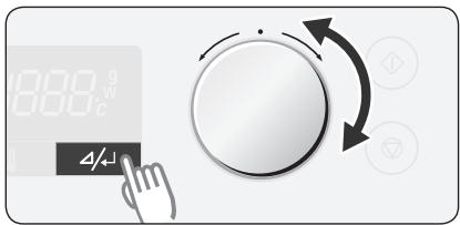 SAMSUNG CQ1570U - Réglage du mode Micro-ondes - 4