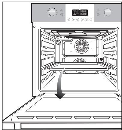 SAMSUNG BQ1Q6G213 - Positionnement de la plaque à pâtisserie ou de la l'échérite - 1