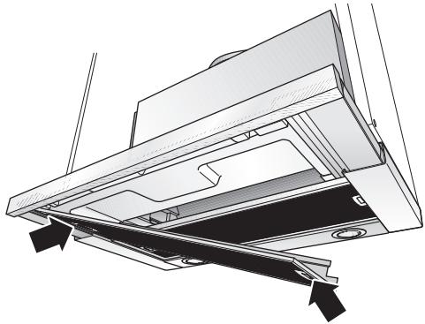 SIEMENS LI44630/02  - INSTALLATION INSTRUCTIONS - Aus- und Einbauern der Metall-Fettfilter: - 1