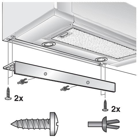 SIEMENS LI44630/02  - INSTALLATION INSTRUCTIONS - Vous pouvez vous procurer le kit de montage complet auprès de votre revendeur spécialisé. - 6