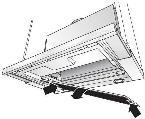 SIEMENS LI44630/02  - INSTALLATION INSTRUCTIONS - Desmontar e montar os filtros metalicos: - 2