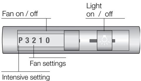 SIEMENS LI44630/02  - INSTALLATION INSTRUCTIONS - Operating the extractor hood - 1