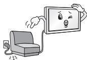 LG 32LH500D, 43LH500T - Instruções de segança - 8