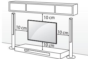 LG 32LH500D, 43LH500T - Wandmontage - 1