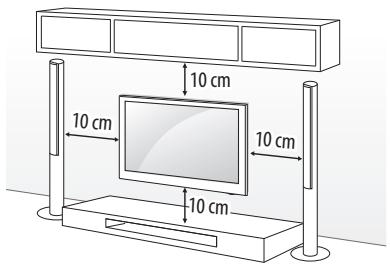 LG 32LH510B - Aan een muur monteren - 1