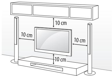 LG 32LH510B - Montaje a pared - 1
