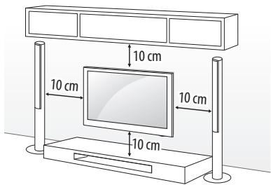 LG 32LH510B - Mounting on a wall - 1