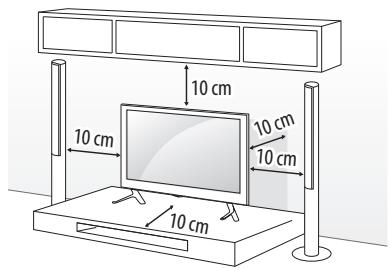 LG 32LH510B - Mounting on a table - 1
