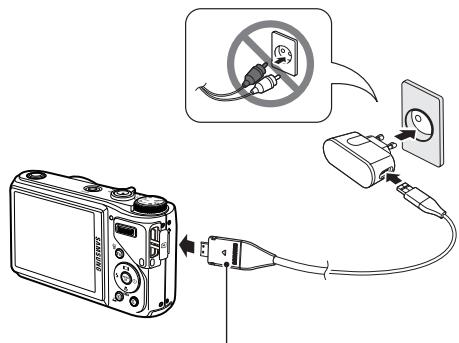SAMSUNG VLUU WB550 - Cargar la bateria - 1