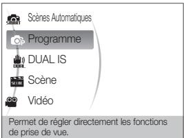 SAMSUNG PL211 - Exemple : sélection de l'option de balance des blancs en mode - 1