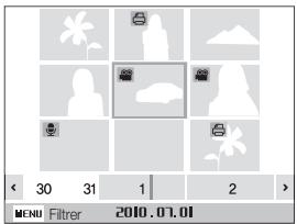 SAMSUNG PL211 - Afficher des fichiers sous forme de miniatures - 2