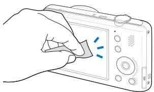 SAMSUNG PL211 - Objectif et écran de l'appareil photo - 2