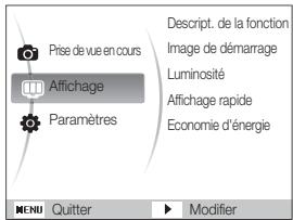 SAMSUNG ST30 - Acceder au menu des paramètres - 1