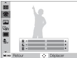 SAMSUNG ST30 - Définir vos propres tons RVB - 1