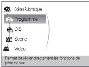 SAMSUNG ST30 - Ex.: sélection de l'option de balance des blancs en mode - 1