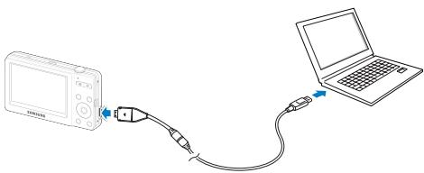 SAMSUNG ST30 - Transférer des fichiers en connectant l'appareil photo en tant que disque amovible - 2