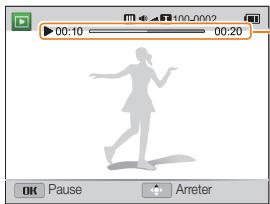 SAMSUNG WB150F - Lecture d'une vidéo - 1