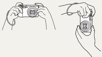 SAMSUNG WB150F - Tenez l'appareil photo correctement - 1