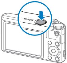 SAMSUNG WB150F - Mise sous tension de l'appareil photo - 1