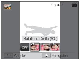 SAMSUNG WB150F - Rotation d'une photo - 1