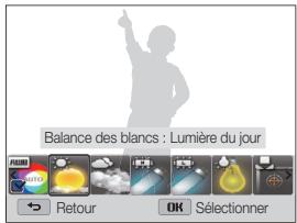 SAMSUNG WB150F - Retour au menu précédent - 6