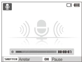 SHUTTER Arreter OK Pause