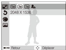 5km 3km 1km 2048 X 1536 MENU Retour Déplacer