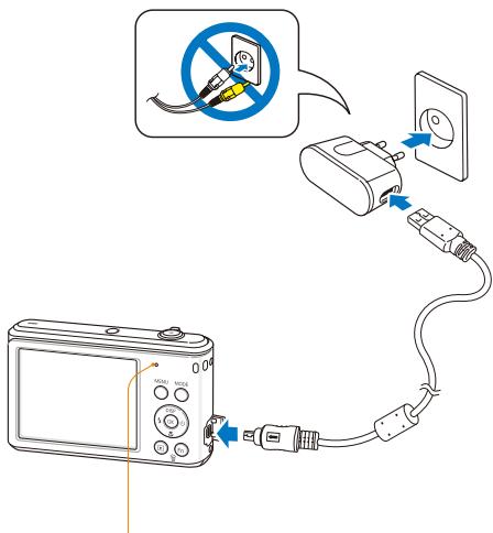 SAMSUNG ES90 - Chargement de la batterie - 1