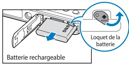 SAMSUNG ST73 - Retrait de la batterie et de la carte mémoire - 1