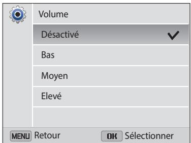SAMSUNG ST73 - Accès au menu des paramètres - 3
