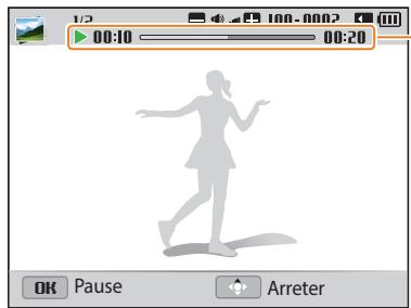 SAMSUNG ST73 - Lecture d'une vidéo - 1