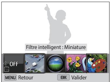 SAMSUNG ST73 - Effets de filtrage intelligent - 1