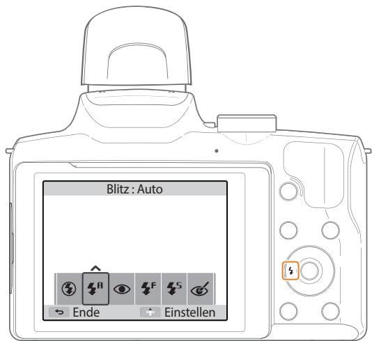 SAMSUNG WB2100 - Blitz verwenden - 5