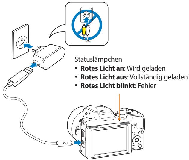 SAMSUNG WB2100 - Akku auflagen - 1