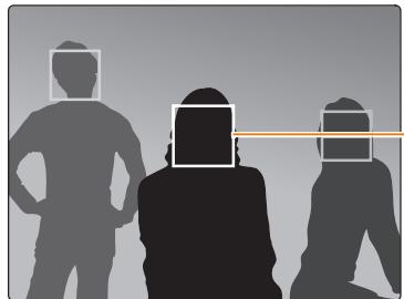 SAMSUNG WB250 - Détection des visages - 1