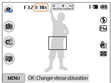 SAMSUNG WB250 - Mode priorité obturateur - 1