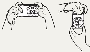SAMSUNG WB250 - Tenue en main correcte de l'appareil photo - 1