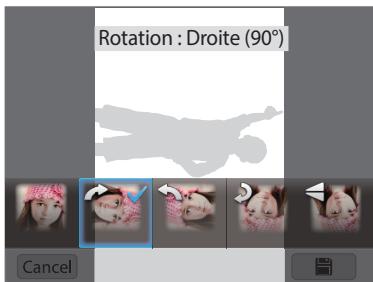 SAMSUNG WB250 - Rotation d'une photo - 1