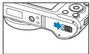 SAMSUNG WB250 - Insertion de la batterie et de la carte mémoire - 5