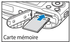 SAMSUNG WB250 - Insertion de la batterie et de la carte mémoire - 2