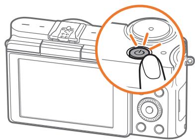 SAMSUNG NX3000 - Mise sous tension de l'ordinateur photo - 1