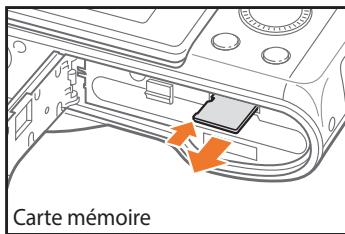 SAMSUNG NX3000 - Retrait de la batterie et de la carte mémoire - 2